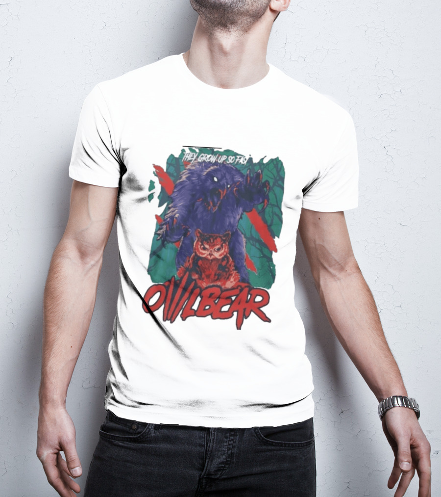 They Grow Up So Fast Owlbear Fantasy Creature T-Shirt