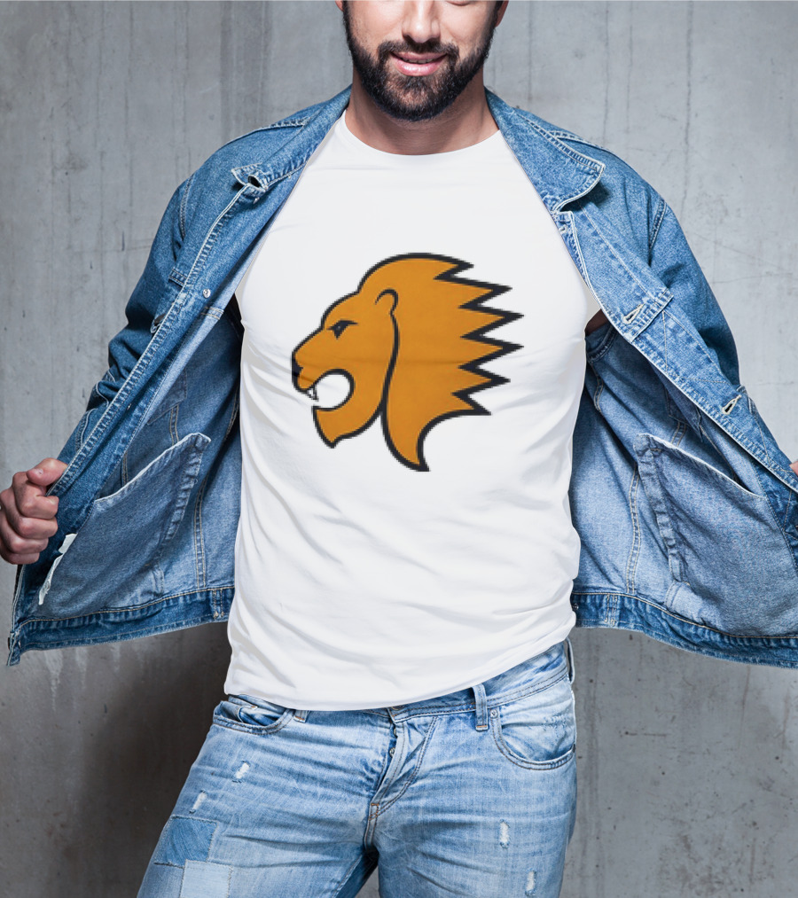 NHL Lion Hockey Jersey Bold Lion T-Shirt