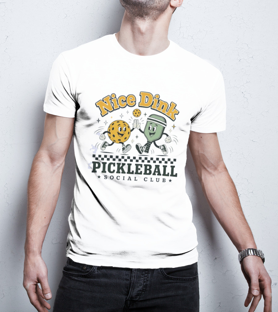 Nice Dink Pickleball Social Club High Five T-Shirt