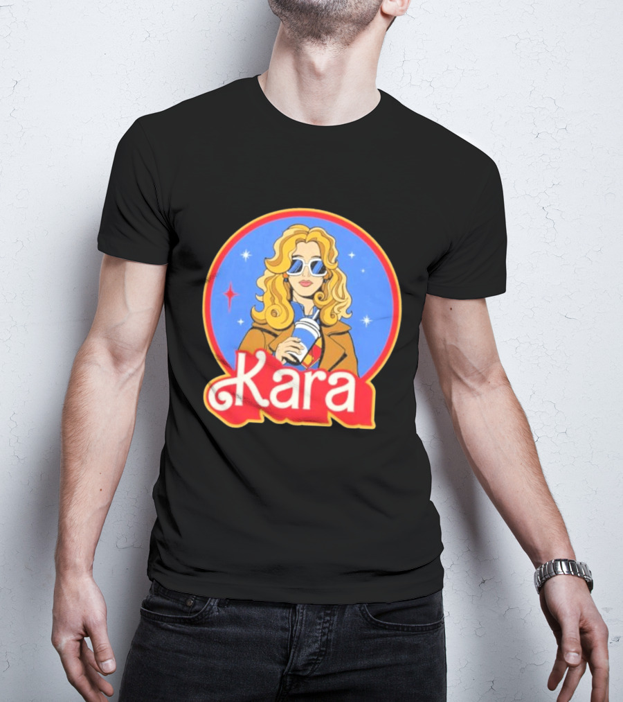 Kara 2026 Screencrush Sunglasses Coffee T-Shirt