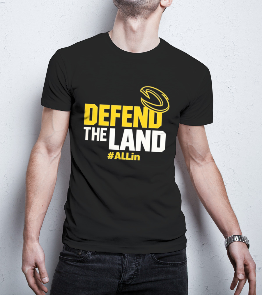 Cleveland Cavaliers Defend The Land #ALLin T-Shirt