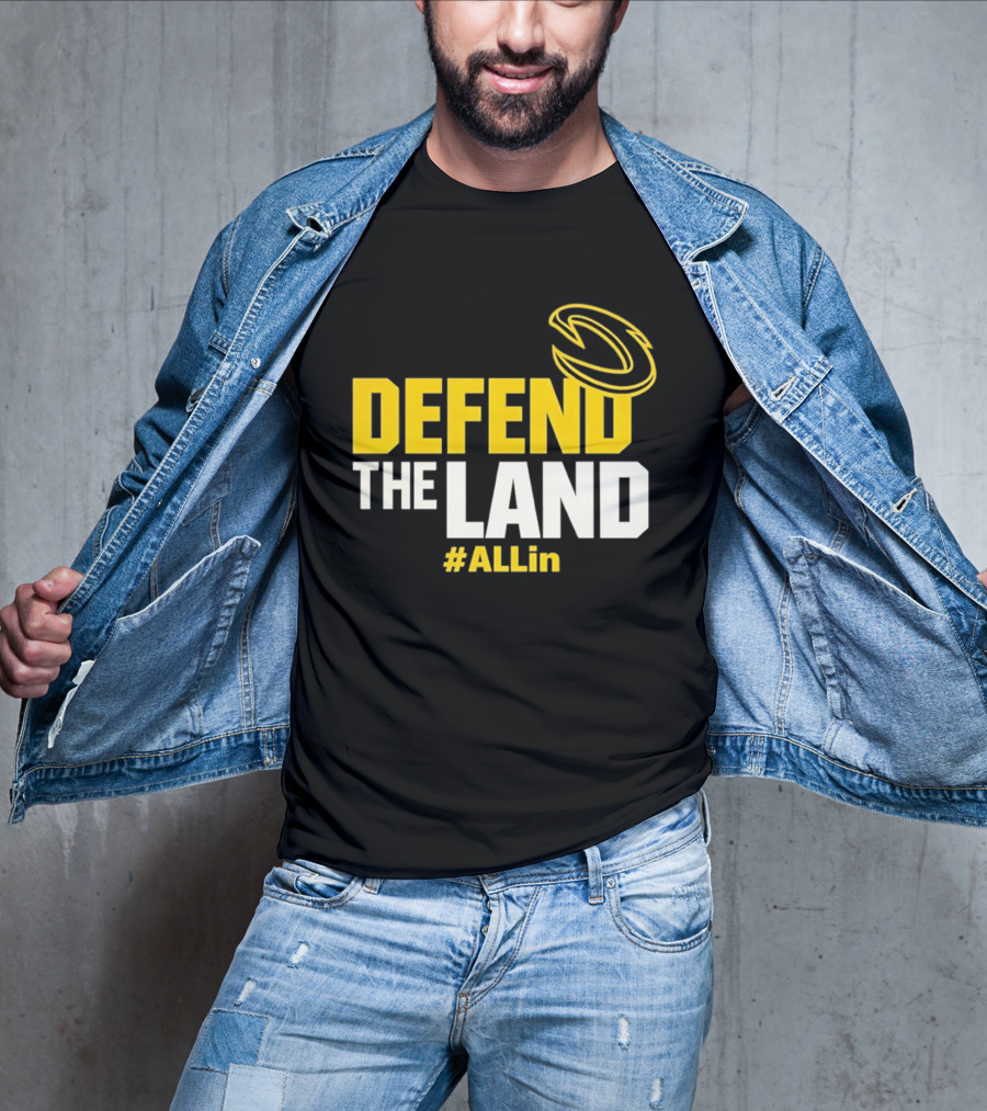Cleveland Cavaliers Defend The Land #ALLin T-Shirt