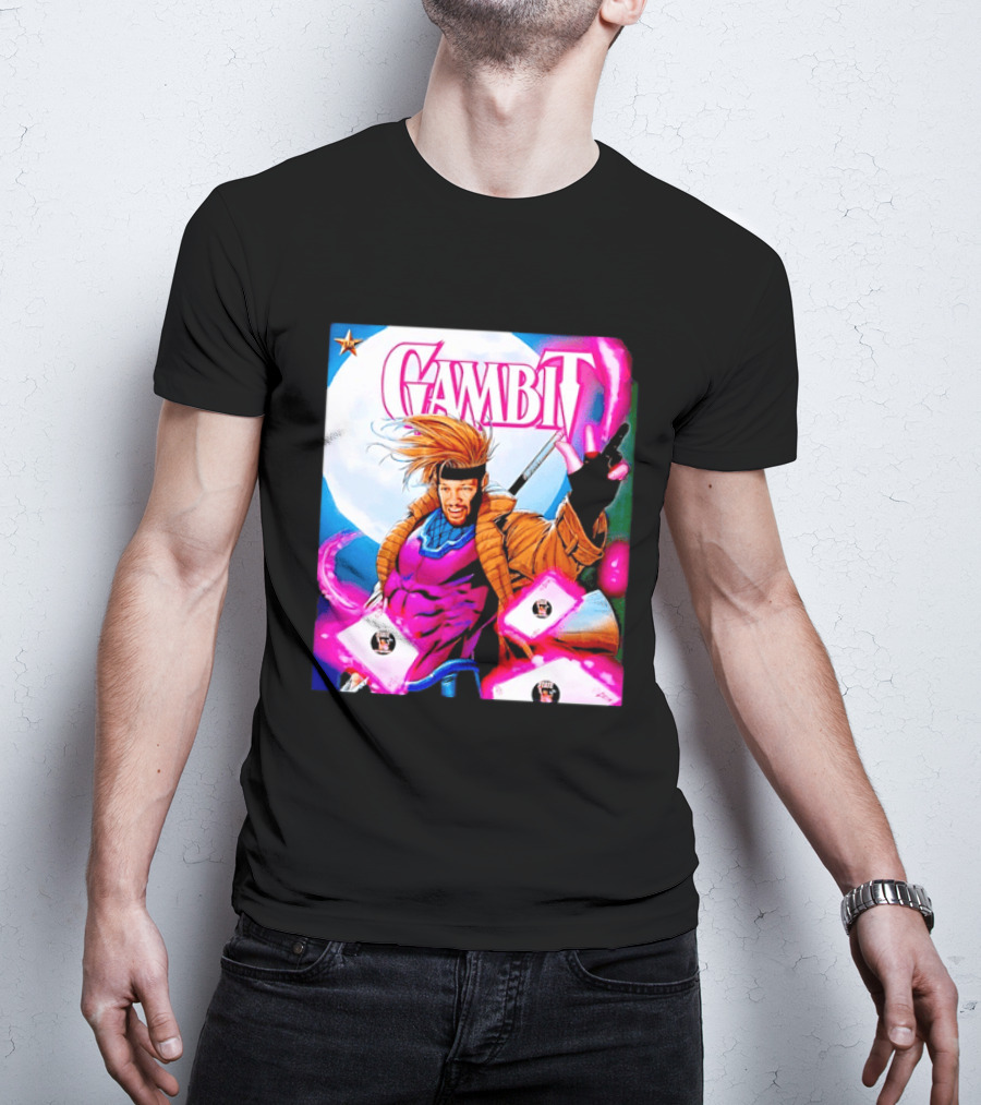 Jalen Brunson New York Knicks Gambit Crossover Comic T-Shirt