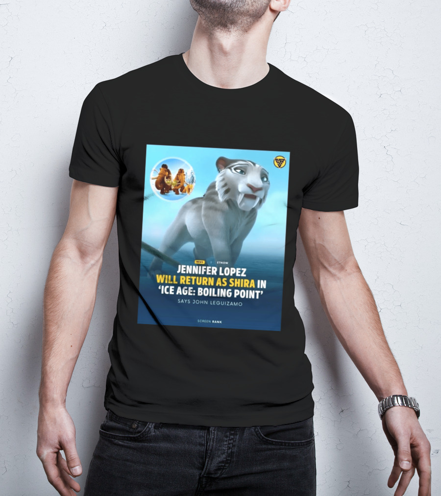 Jennifer Lopez Returns Shira Ice Age Boiling Point John Leguizamo T-Shirt