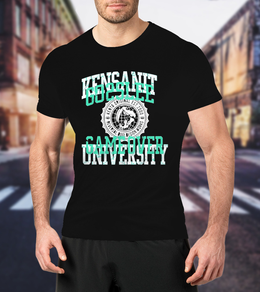 Kensanity Go2Sleep Gameover University Kenta Original Est 2000 Reversal Dogi Works T-Shirt