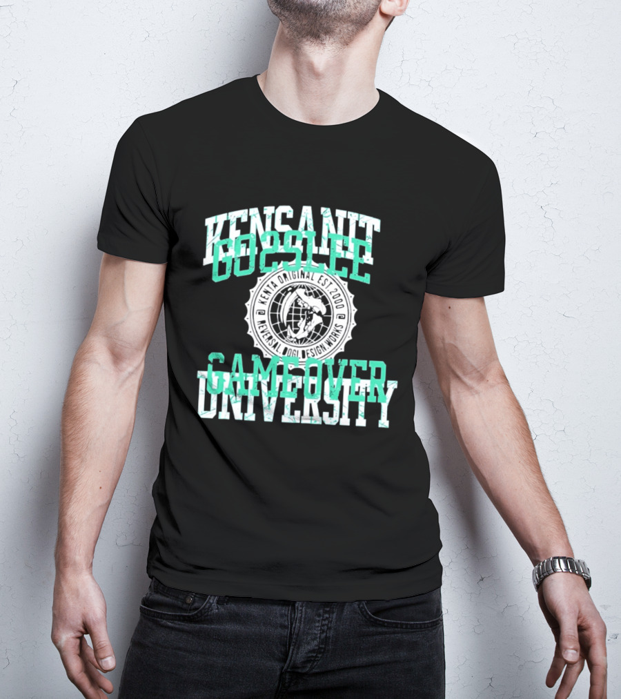 Kensanity Go2Sleep Gameover University Kenta Original Est 2000 Reversal Dogi Works T-Shirt