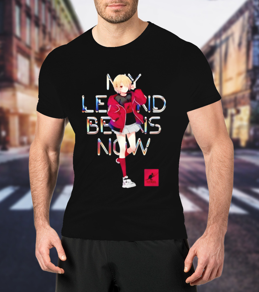 Ruka Kayamori Squad 31 My Legend Begins Now Anime Character Red Jacket And Skirt T-Shirt