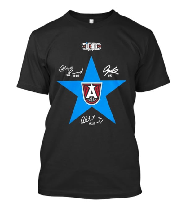 WNBA All Star Chicago Edition 2020 Signatures Star T-Shirt