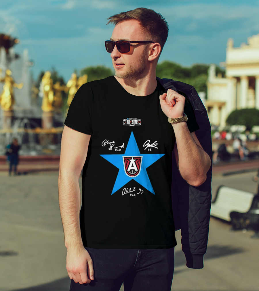 WNBA All Star Chicago Edition 2020 Signatures Star T-Shirt