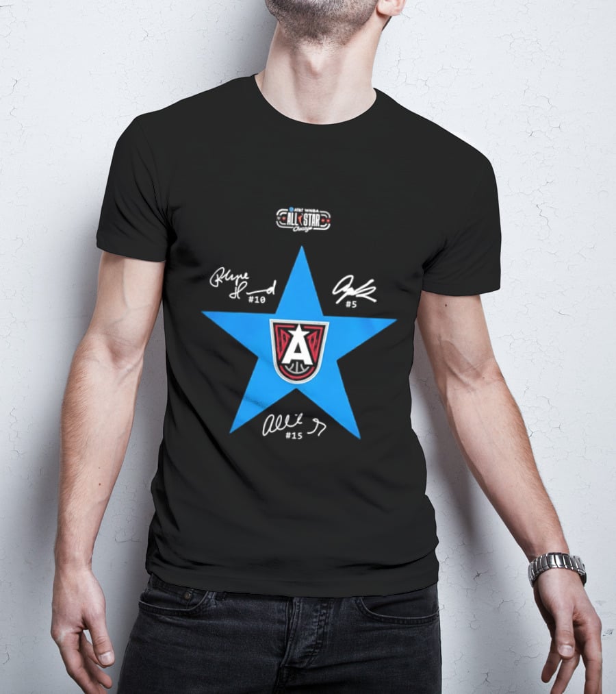 WNBA All Star Chicago Edition 2020 Signatures Star T-Shirt