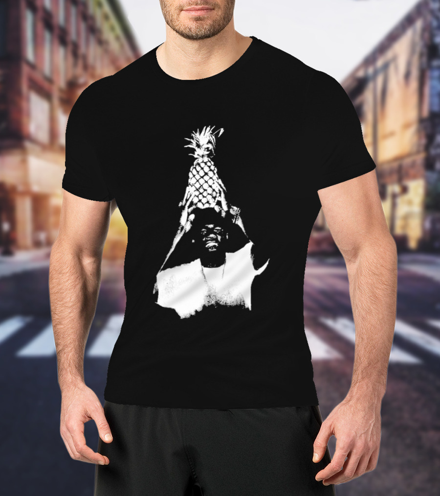 Myles Lewis Skelly Pineapple Headprint T-Shirt