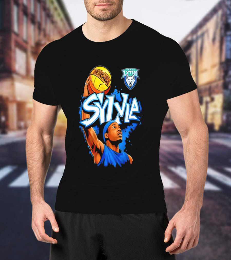 Sylvia Hownba Pro Lytin Basketball Player T-Shirt