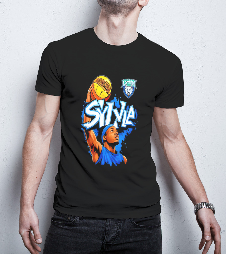 Sylvia Hownba Pro Lytin Basketball Player T-Shirt
