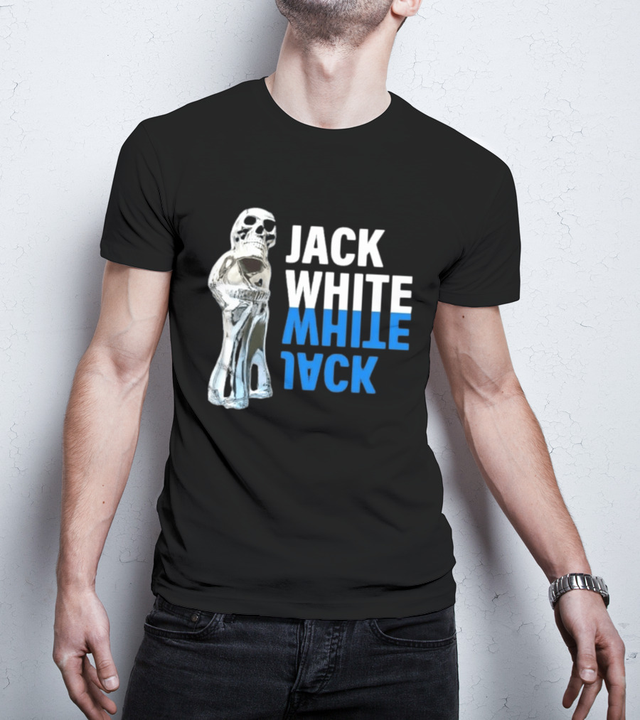 Jack White Frozen Charlatan Skull Third Man Records Store T-Shirt