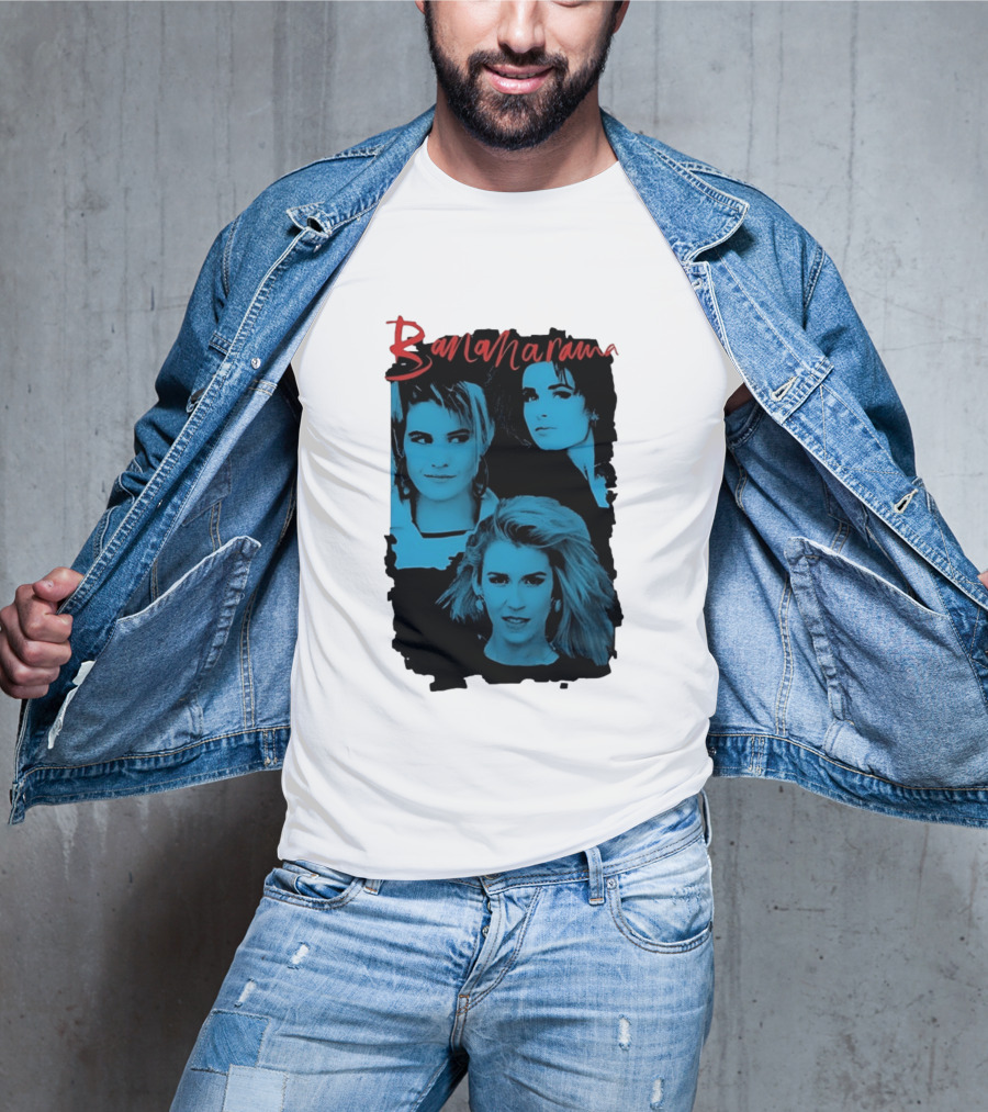 Bananarama 80s Pop Halftone T-Shirt