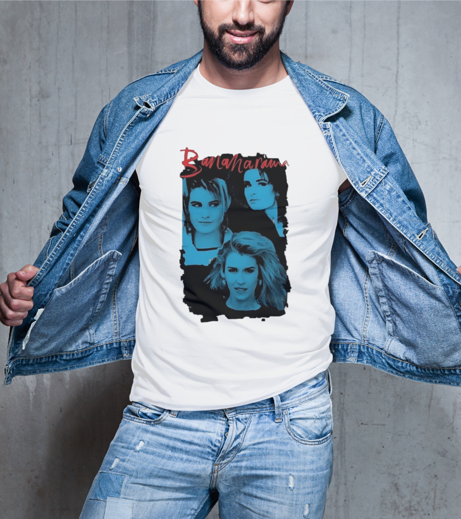 Bananarama Iconic Music Group Members Women's Fashion T-Shirt