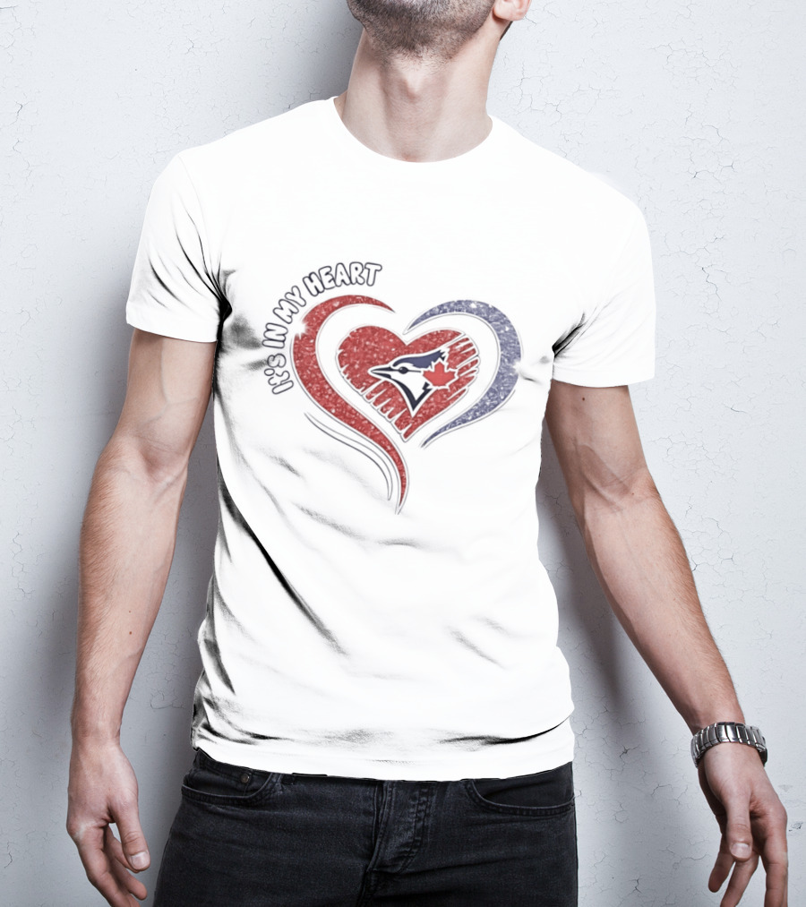 Toronto Blue Jays Heart T-Shirt