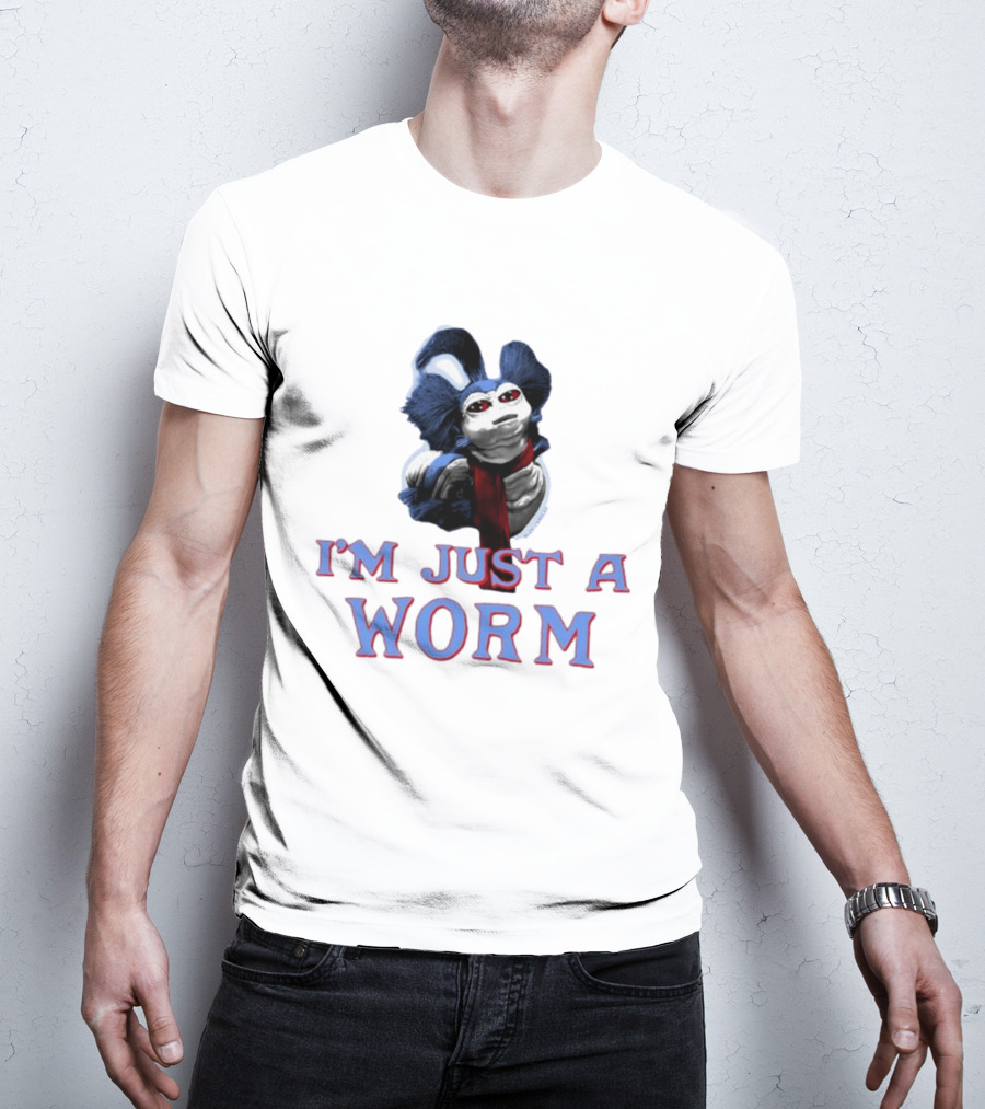 Labyrinth Movie Worm Character I'm Just A Worm T-Shirt