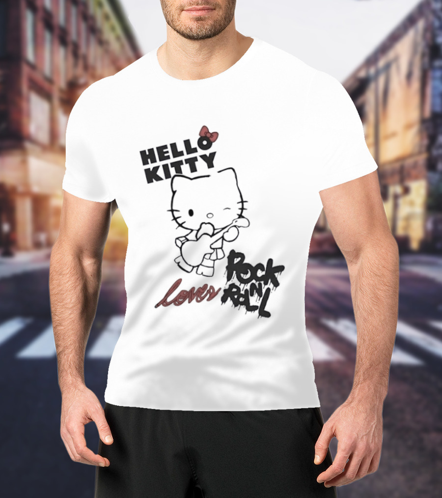 Hello Kitty Lovers Rock N Roll T-Shirt