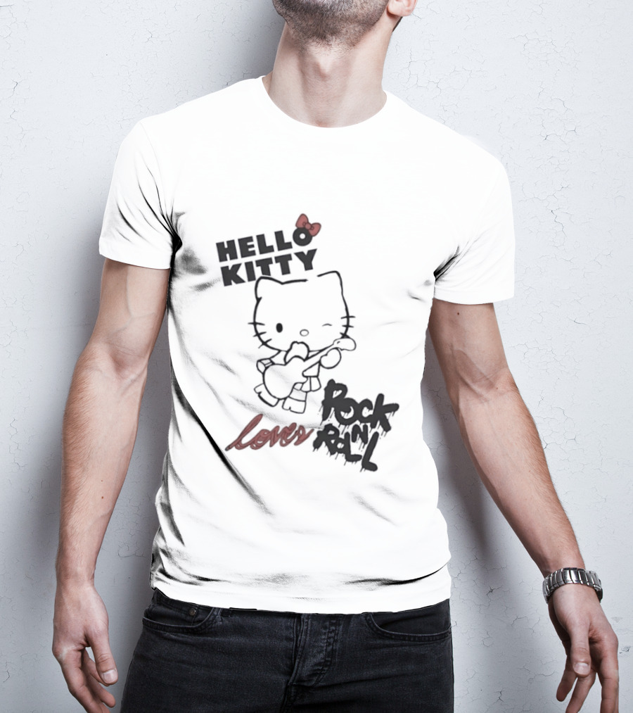 Hello Kitty Lovers Rock N Roll T-Shirt