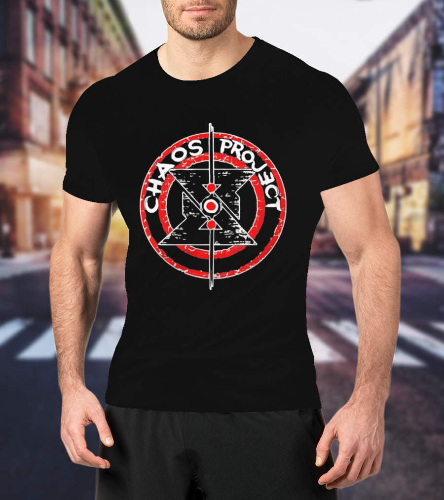 Chaos Project Red Target Circular T-Shirt