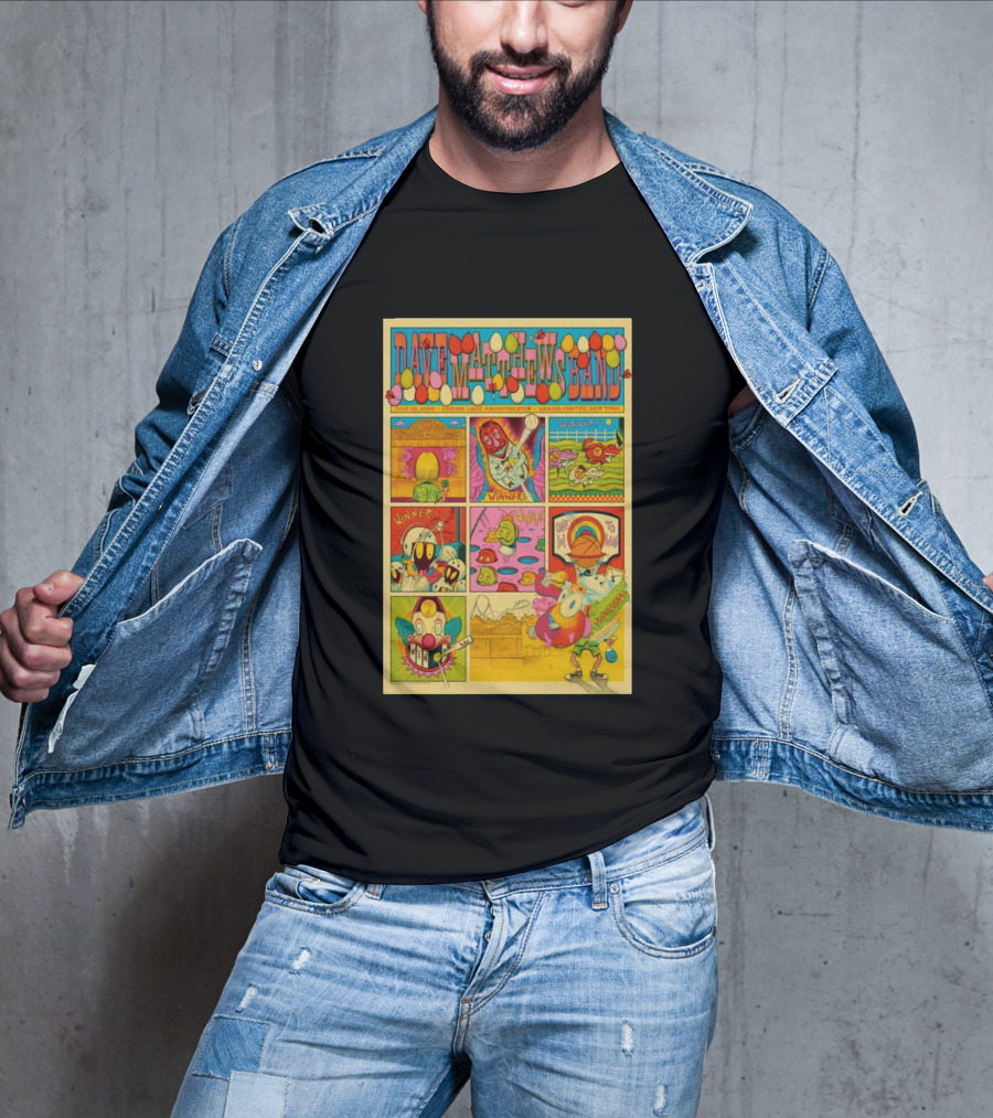 Dave Matthews Band Darien Lake Amphitheater July 22 2026 Comic T-Shirt
