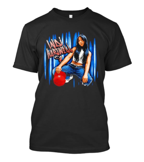 Indi Hartwell WWE NXT Graffiti Style Red Cap Blue Jeans T-Shirt