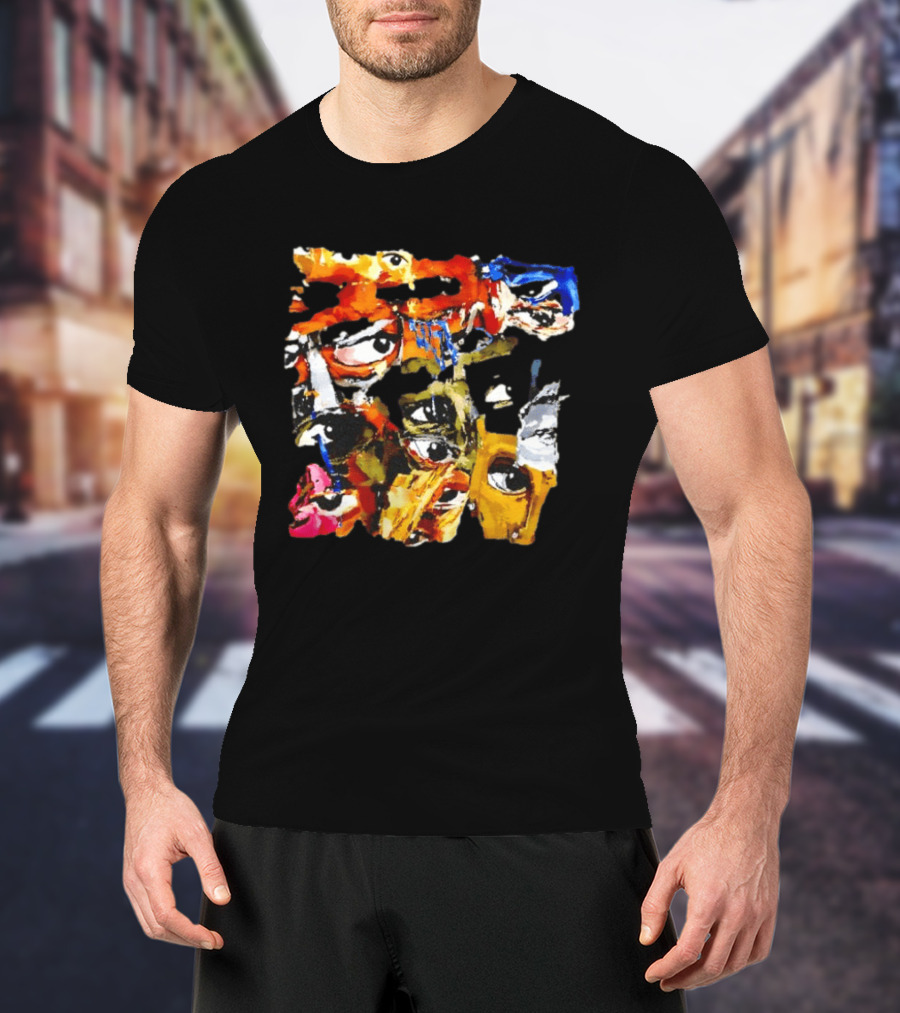 J Cole 4 Your Eyez Only Album Cover Collage Eyes Music T-Shirt