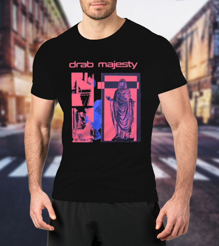Drab Majesty Material Store Calm Waves 17 T-Shirt