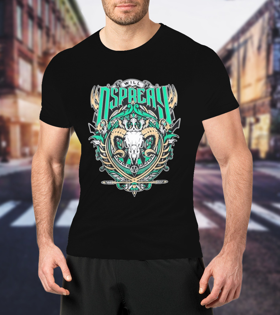 Will Ospreay Ram Skull Crest Vortex T-Shirt