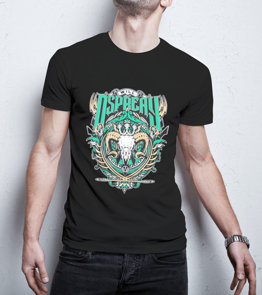 Will Ospreay Ram Skull Crest Vortex T-Shirt