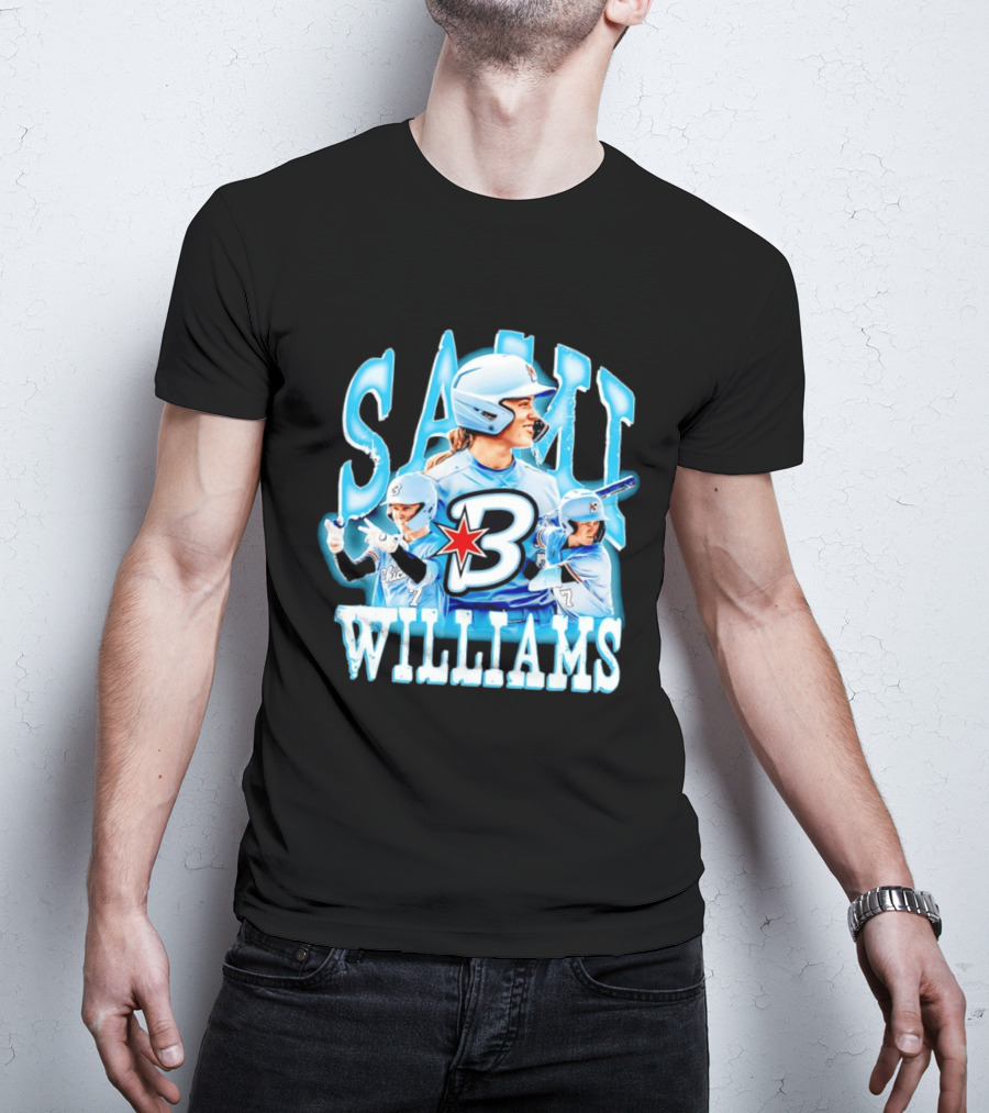 Sami Williams Chicago Bandits Softball Player Star Jersey Number 7 T-Shirt