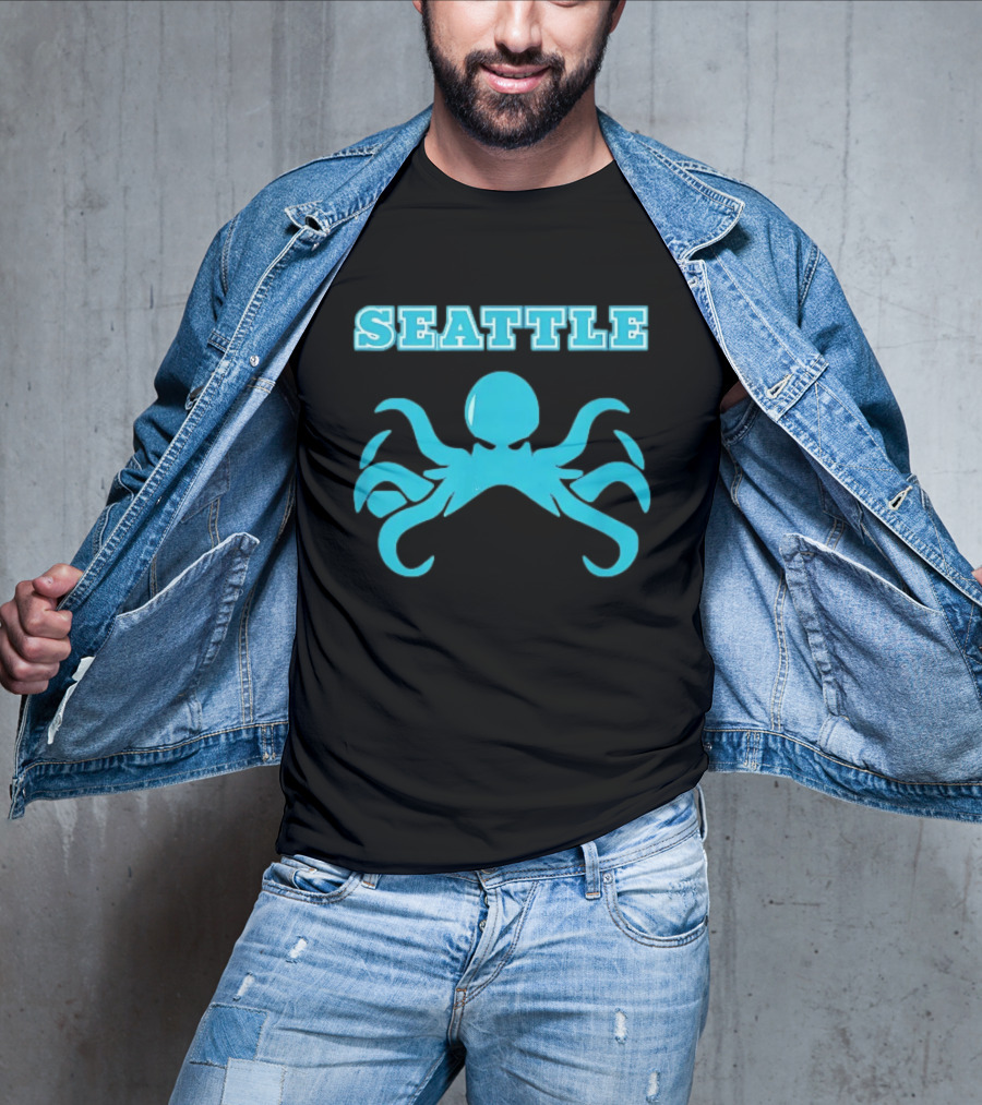 Seattle Kraken Team Octopus T-Shirt