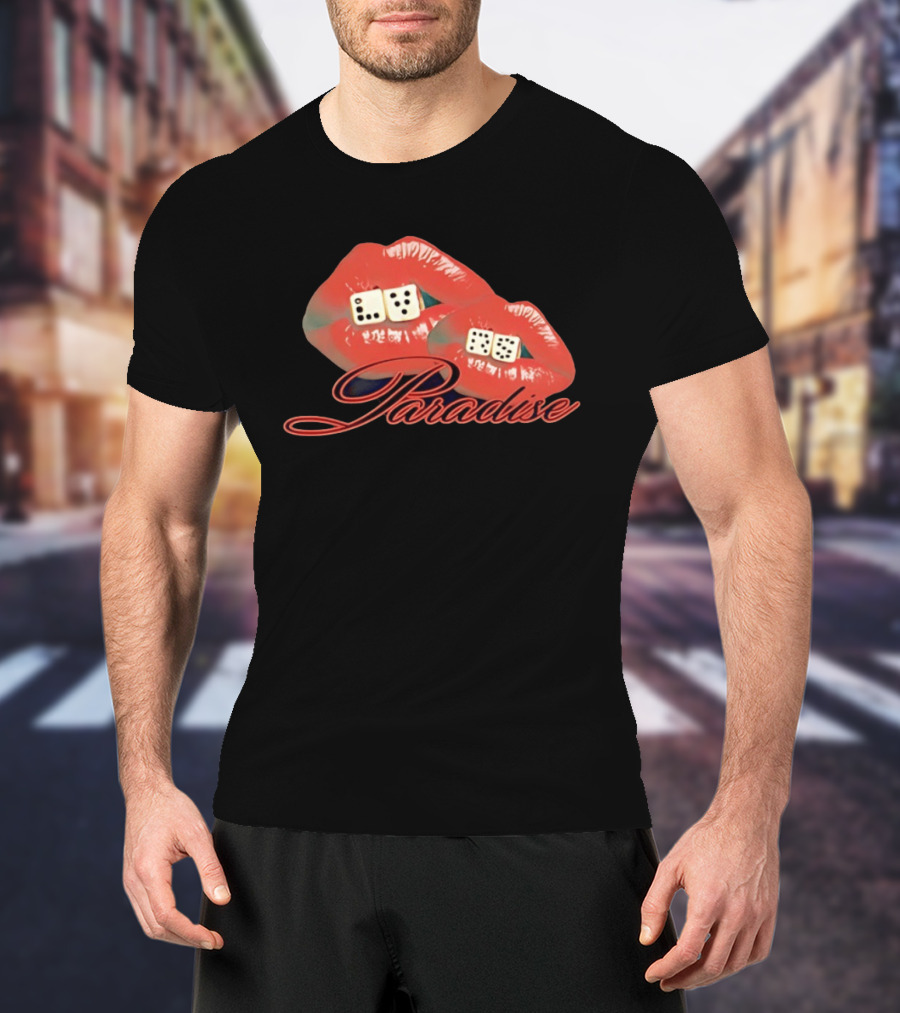 Paradise Lips Dice RS LV T-Shirt