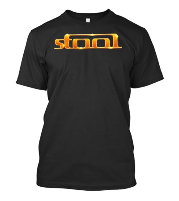 Stool Gold Minimalist Shiny Glowing T-Shirt