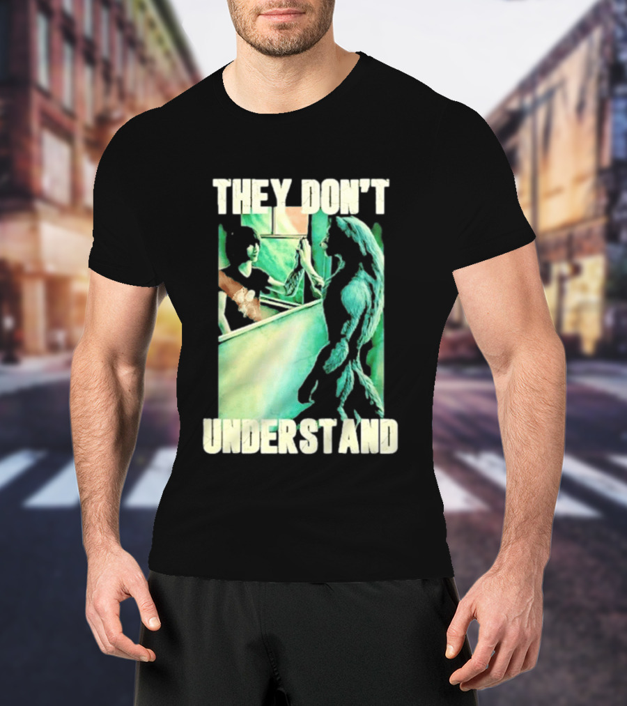 They Don't Understand Werewolf Mirror Reflection T-Shirt
