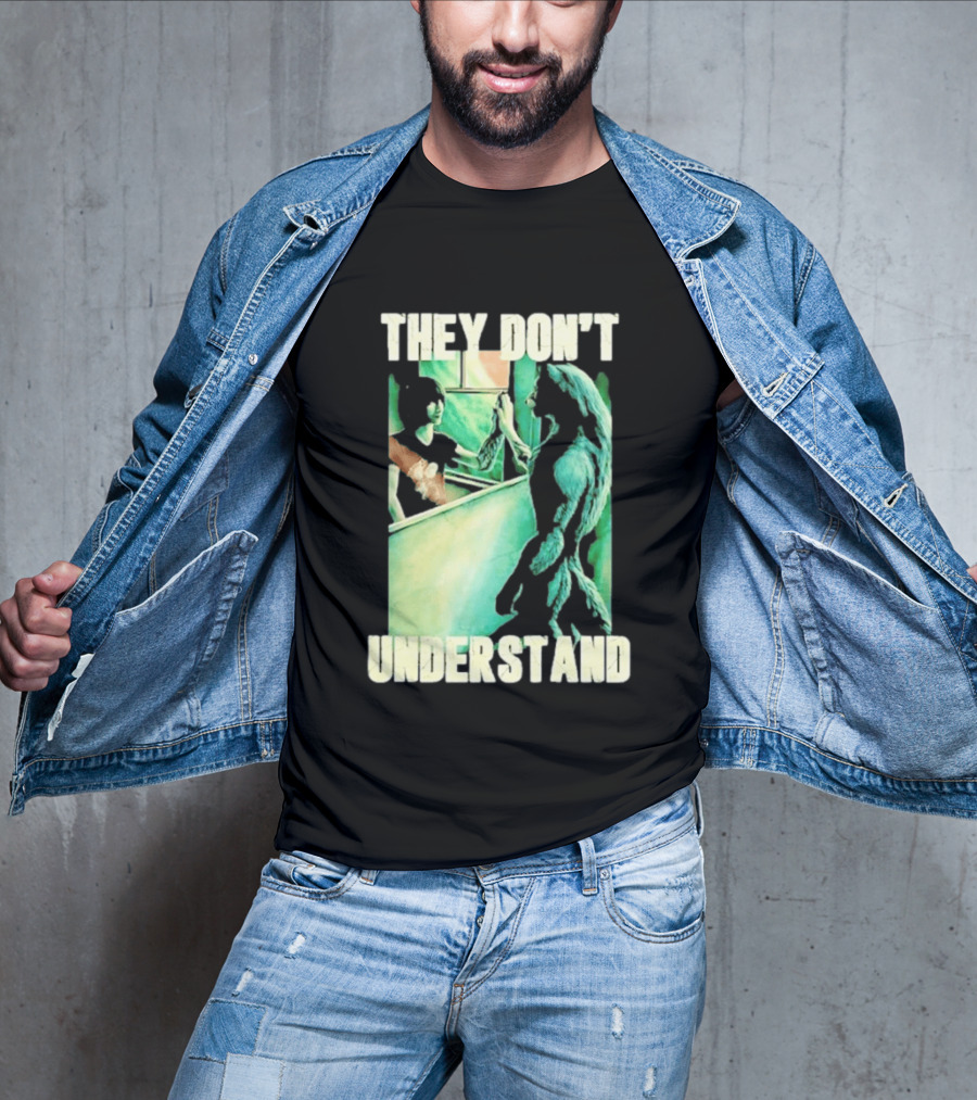 They Don't Understand Werewolf Mirror Reflection T-Shirt