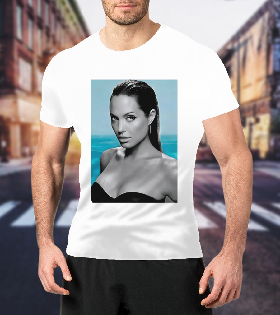 Angelina Jolie Ocean View T-Shirt