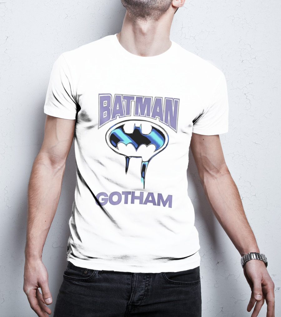 Batman Gotham DC Comics Melting Bat T-Shirt