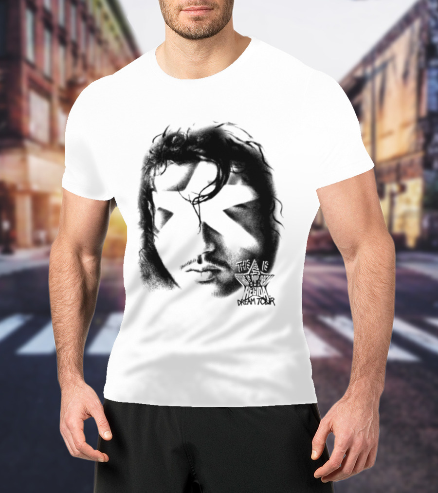 Fuerza Regida Star Face Black T-Shirt