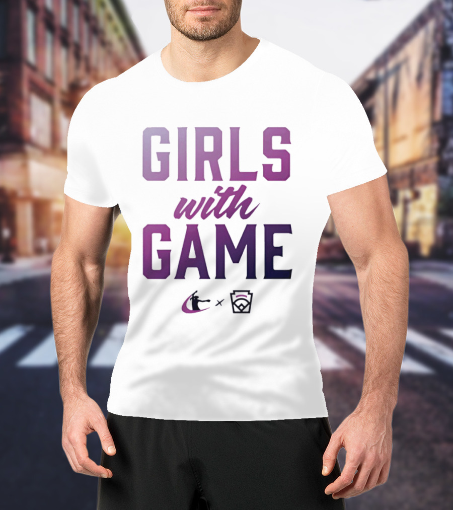 Girls With Game X Little League Softball T-Shirt