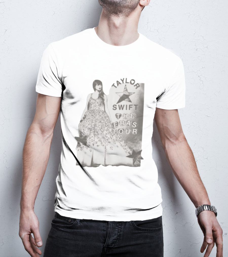 Taylor Swift The Eras Tour Oversized Photo Taylor Swift Store T-Shirt