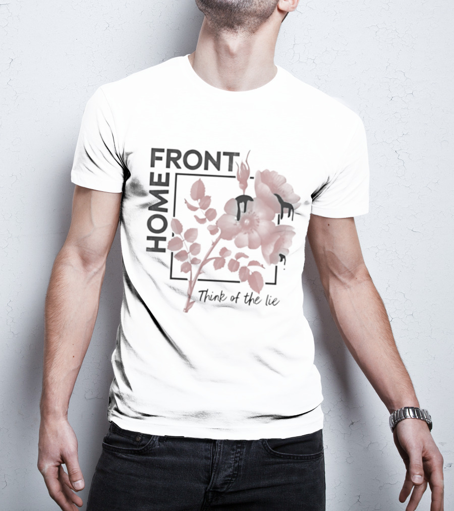 Homefront Think Of The Lie Rose Floral T-Shirt