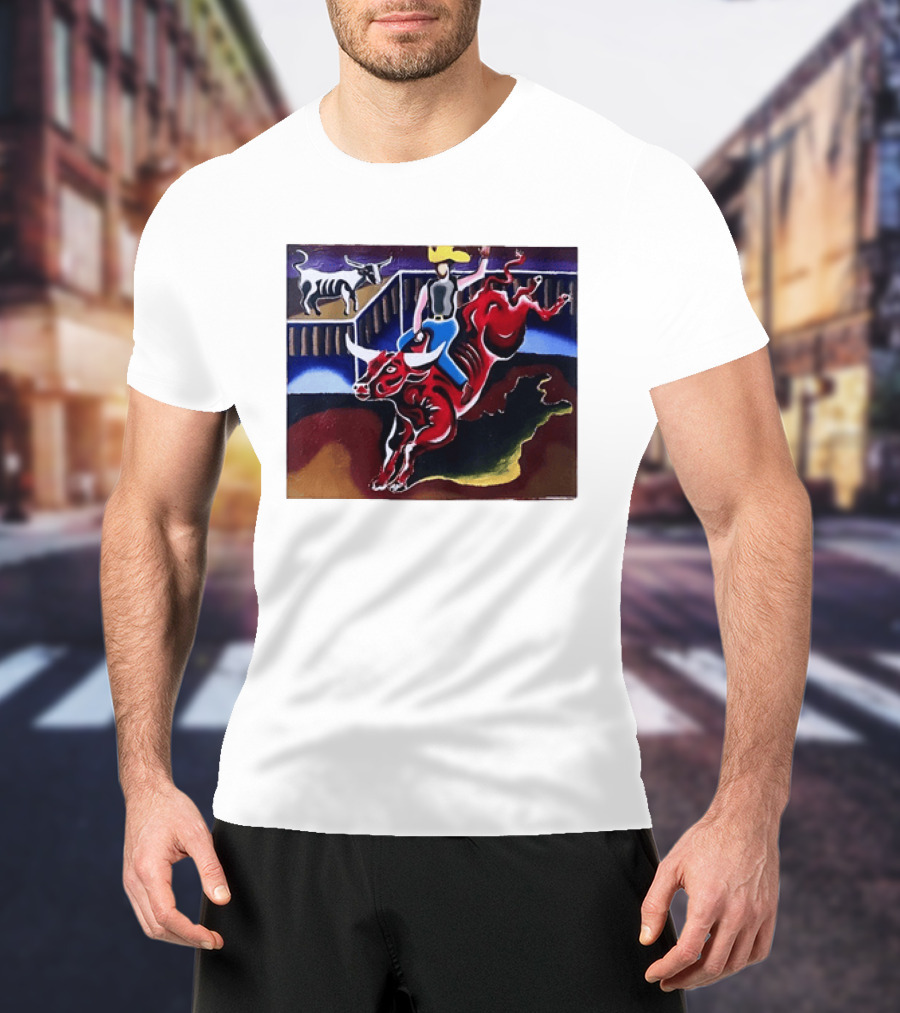 I Went To A Rodeo And All I Got Was A Shitty Rage Former Cowboy Bull Riding Rodeo T-Shirt