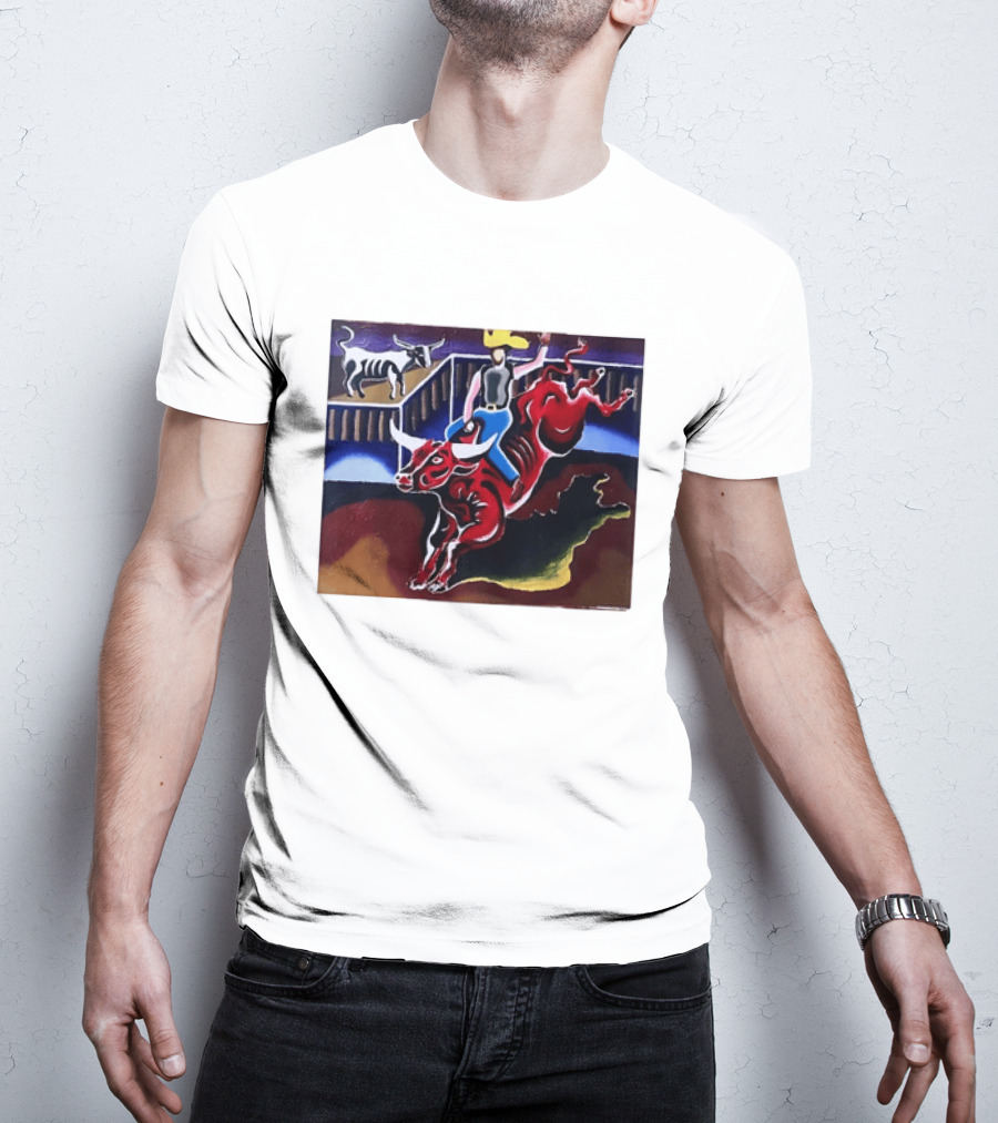 I Went To A Rodeo And All I Got Was A Shitty Rage Former Cowboy Bull Riding Rodeo T-Shirt