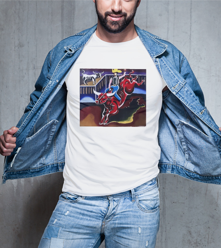 I Went To A Rodeo And All I Got Was A Shitty Rage Former Cowboy Bull Riding Rodeo T-Shirt