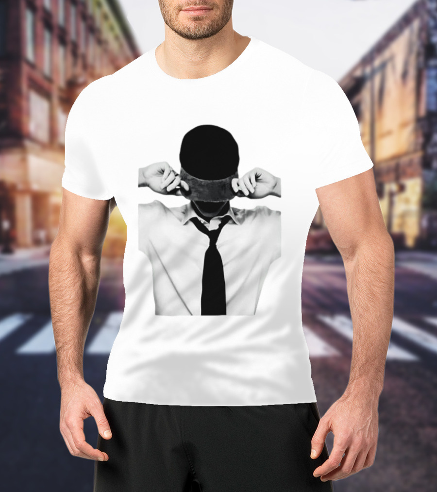 Jungkook BTS Black And White Cap And Tie T-Shirt