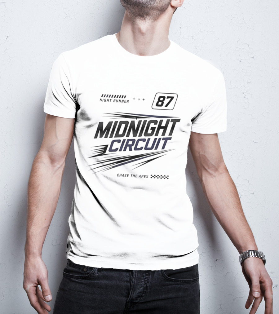 Midnight Circuit 87 Night Runner Chase The Apex T-Shirt