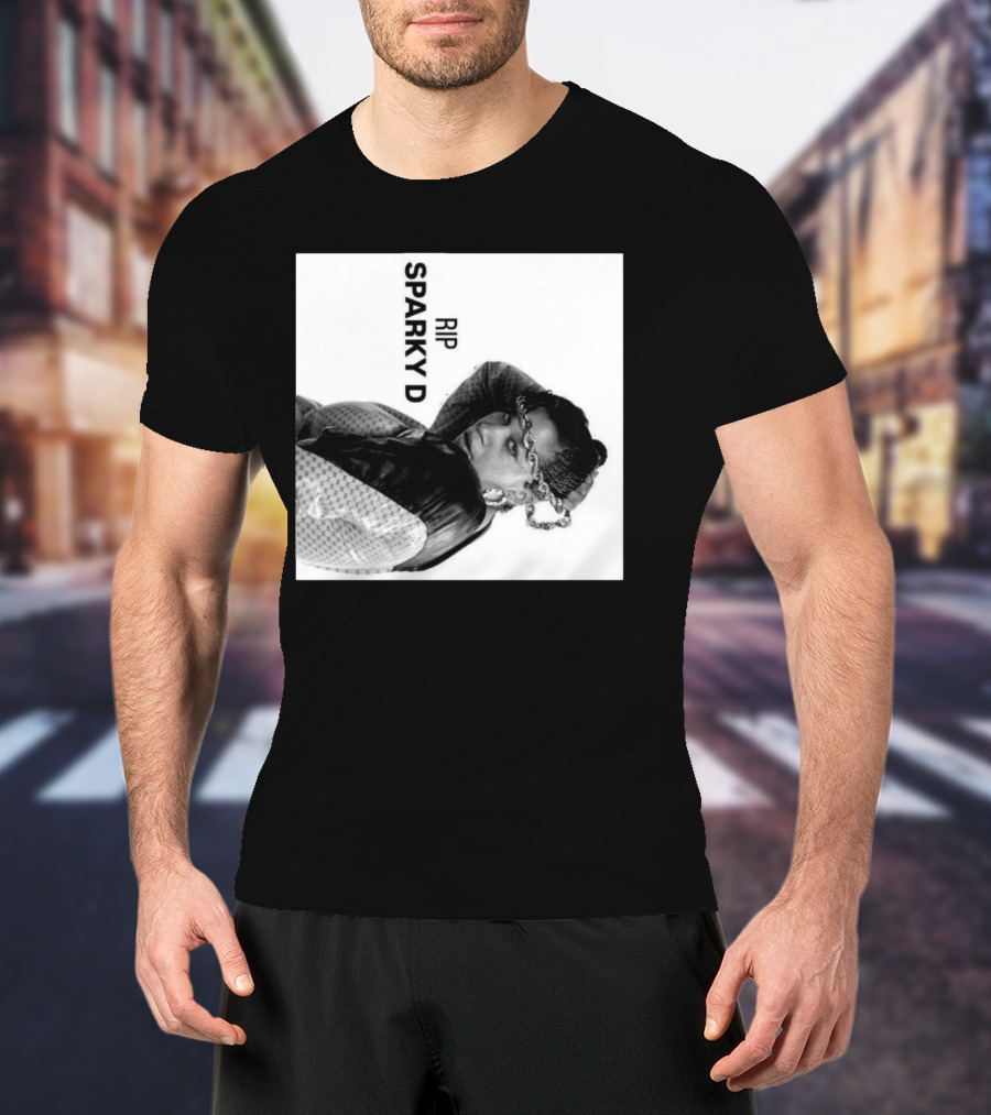 RIP Sparky D 80s Rap Legend Remembered T-Shirt