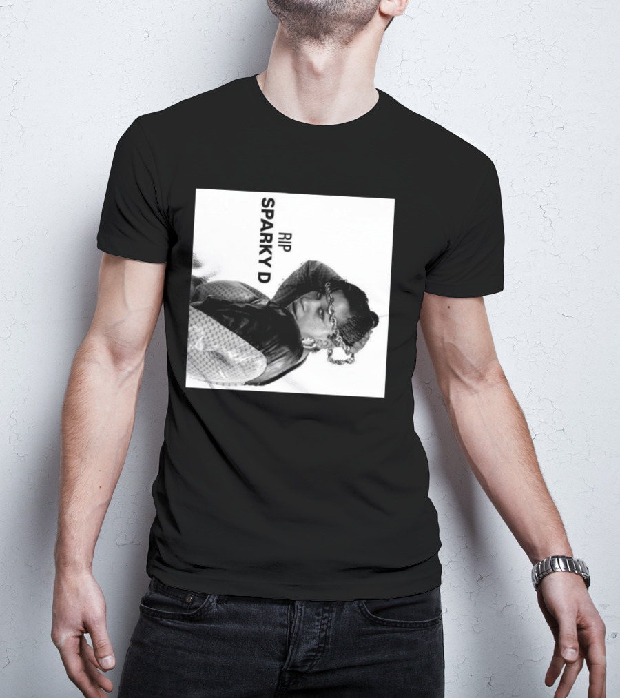 RIP Sparky D 80s Rap Legend Remembered T-Shirt